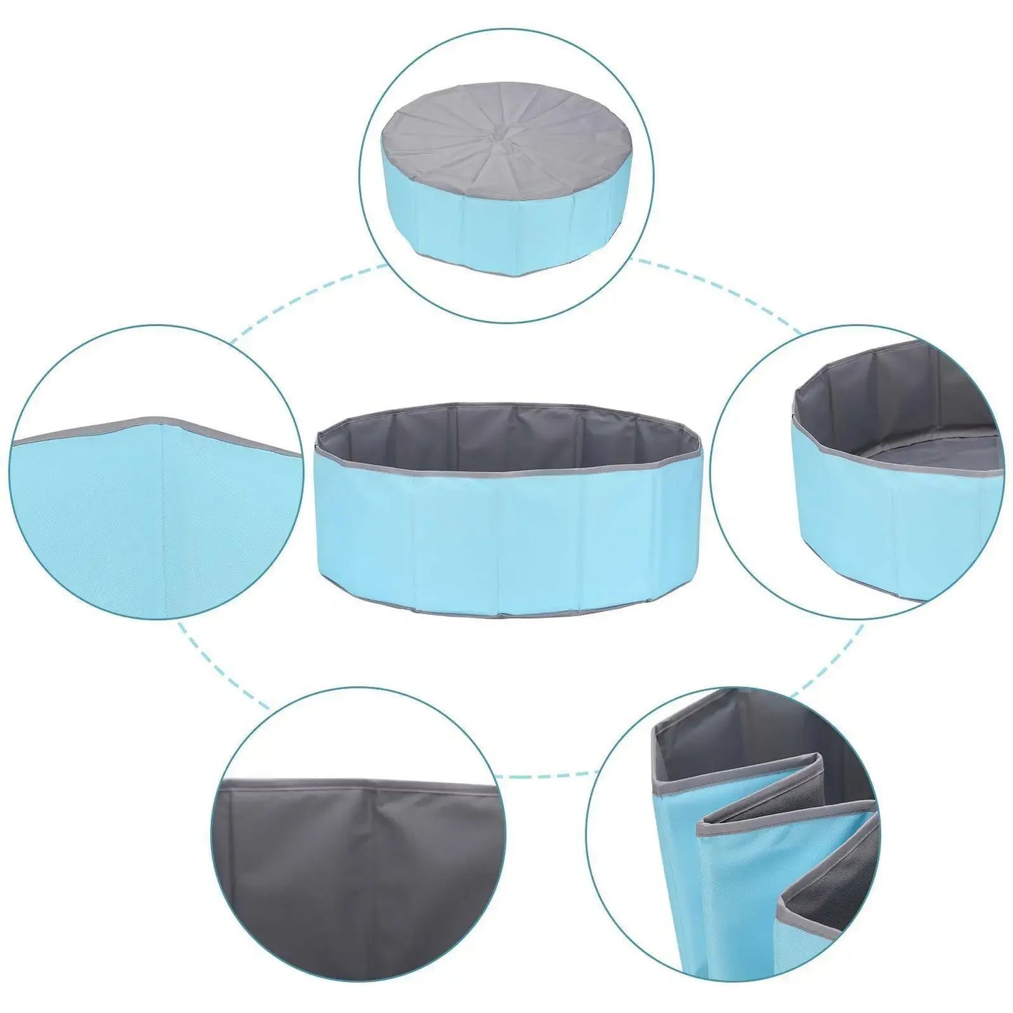 Foldable Dry Pool Infant Ball Pit Ocean Ball Playpen For Baby Ball Pool Playground Toys For Children Kids Birthday Gifts For Kid