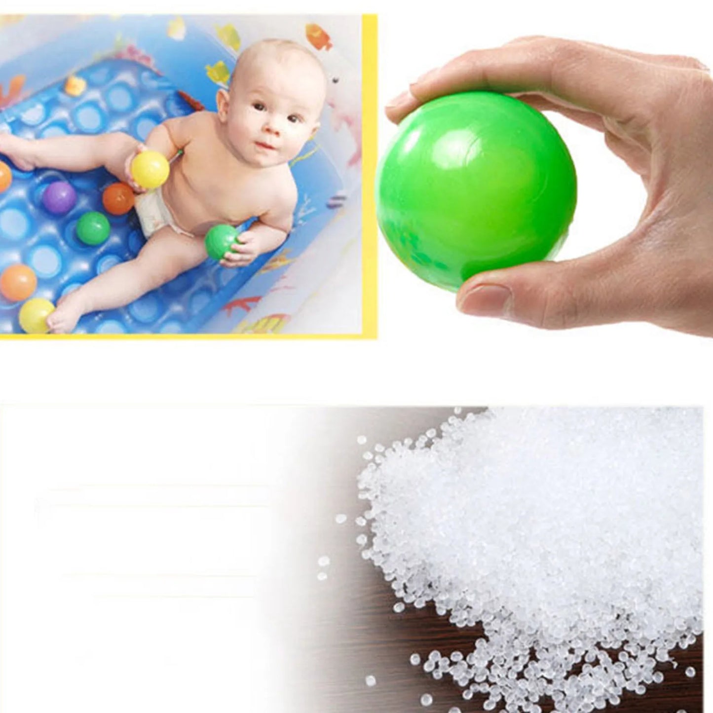 Outdoor Sport Ball Eco-Friendly Water Pool Ocean Wave Ball 50/100pcs 5.5cm Stress Air Ball Funny Toys for Children Kid Ballenbak