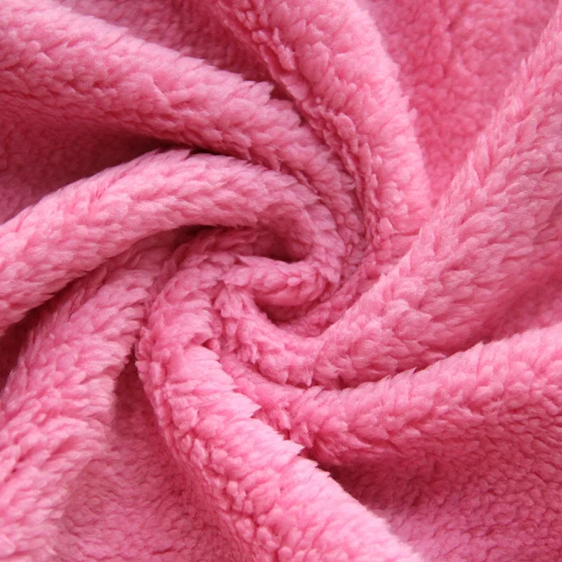 Baby Fleece Blanket Newborn Thermal Soft Blanket Solid Bedding Set Quilt & Swaddling Candy Color Sleeping Bed Supplies