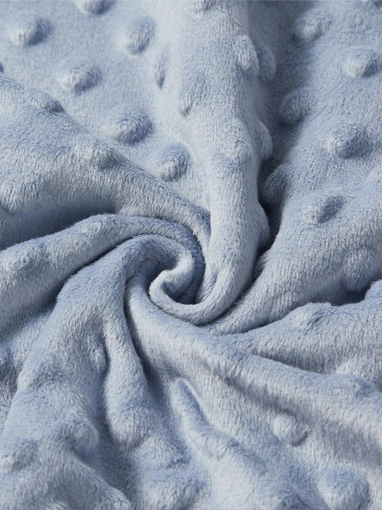 Baby Blanket Infant Quilt Bedding Swaddle Wrap Thermal Newborn Soft Stroller Sleep Cover Soft Washable Thick Blanket