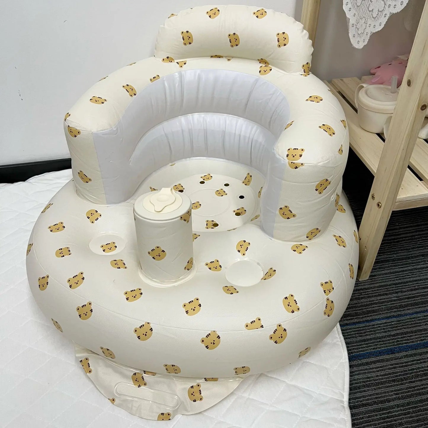 Baby Inflatable Sofa Children's Sofa Portable Inflatable Sofa Pvc Multi-function Seat Practice Sitting Outdoor Home Bathroom