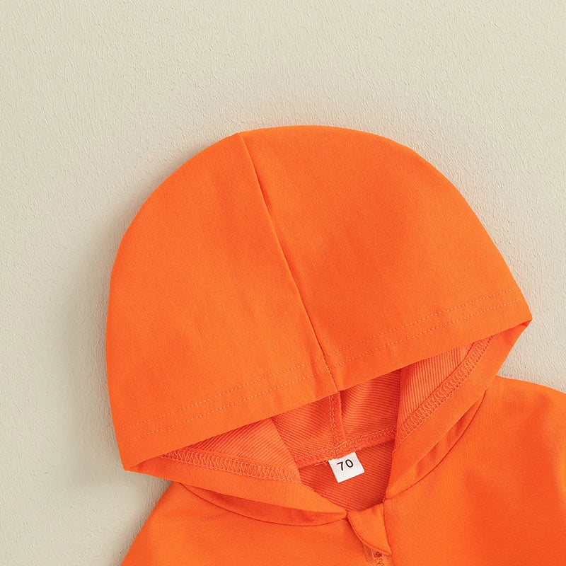 0-36months Baby Hooded Sweatshirt Solid Color Long Sleeve Hoodie Pullovers For Toddler Boys And Girls Spring Fall Sweatshirt