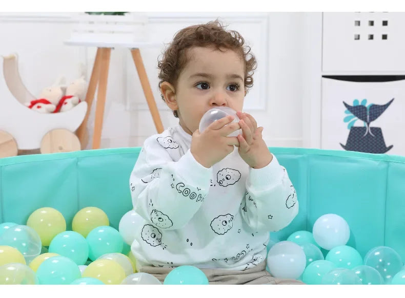 Foldable Dry Pool Infant Ball Pit Ocean Ball Playpen For Baby Ball Pool Playground Toys For Children Kids Birthday Gifts For Kid