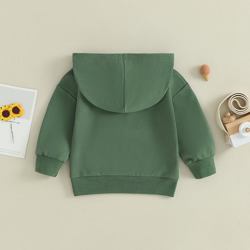 0-36months Baby Hooded Sweatshirt Solid Color Long Sleeve Hoodie Pullovers For Toddler Boys And Girls Spring Fall Sweatshirt