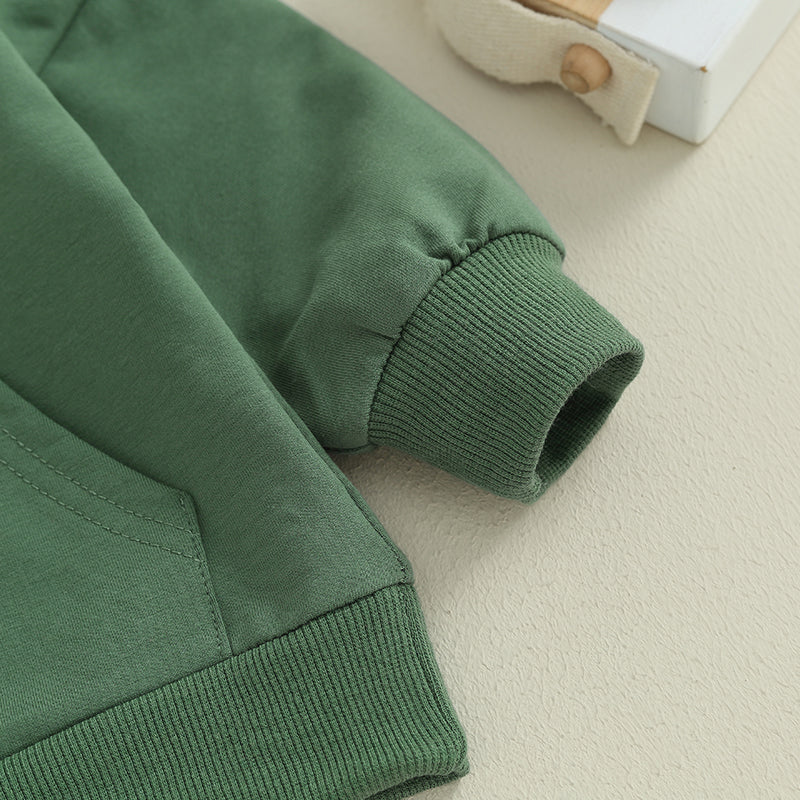 0-36months Baby Hooded Sweatshirt Solid Color Long Sleeve Hoodie Pullovers For Toddler Boys And Girls Spring Fall Sweatshirt