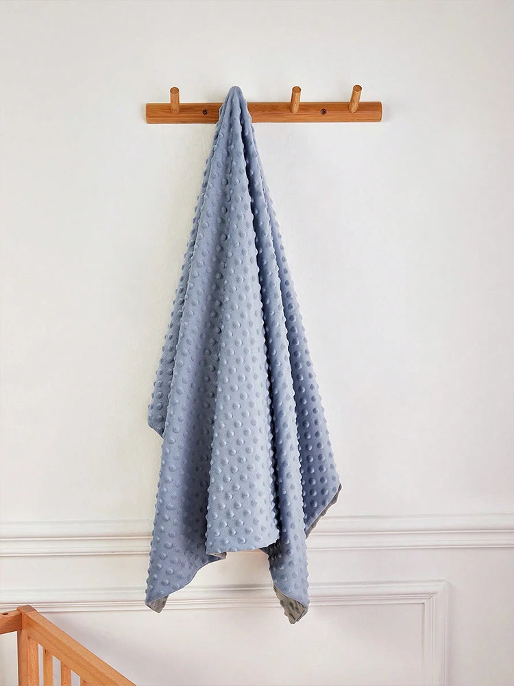 Baby Blanket Infant Quilt Bedding Swaddle Wrap Thermal Newborn Soft Stroller Sleep Cover Soft Washable Thick Blanket