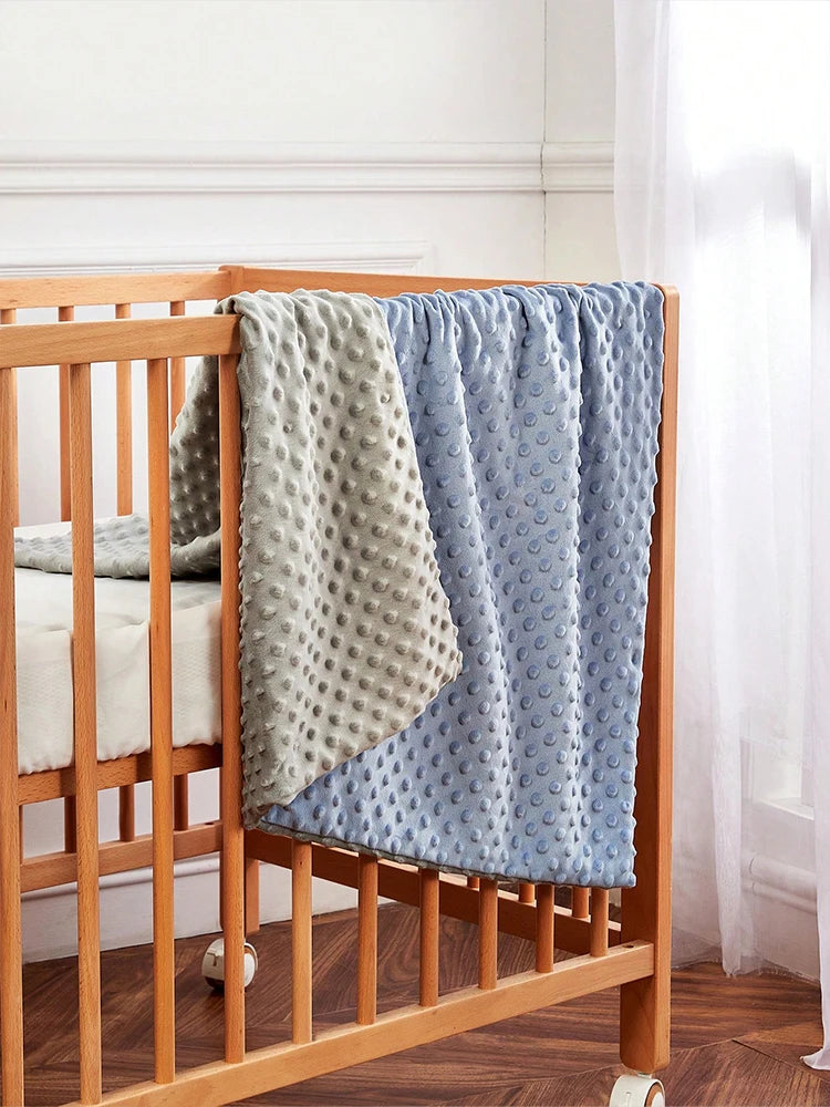 Baby Blanket Infant Quilt Bedding Swaddle Wrap Thermal Newborn Soft Stroller Sleep Cover Soft Washable Thick Blanket