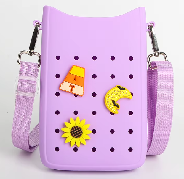 silicone kid shoulder bag