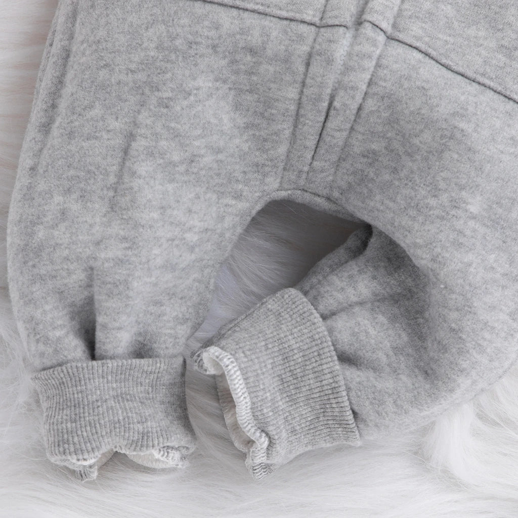 Winter Baby Adorable Cloud Hooded Baby Rompers for Baby Boys and Baby Girls Warm Unisex Baby Bodysuit Clothes