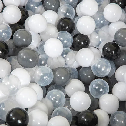 50Pcs Colors Baby Plastic Balls Water Pool Ocean Wave Ball Kids Swim Pit With Basketball Hoop Play House Outdoor Tents Toy Props