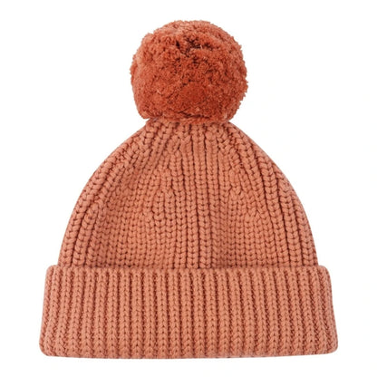 Knitted Winter Warm Hat Baby Hat Cotton Elastic Crochet Hat with Pompoms Bonnet Caps for Newborn Toddler 0-6 Month