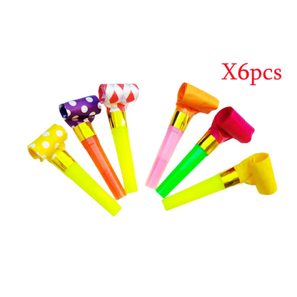 54Pcs  Children's Birthday Parties Popular Pinata Stuffed Baby Shower Toys Whistle Maze Toys Gift Game Goodie Bag Carnival Prize