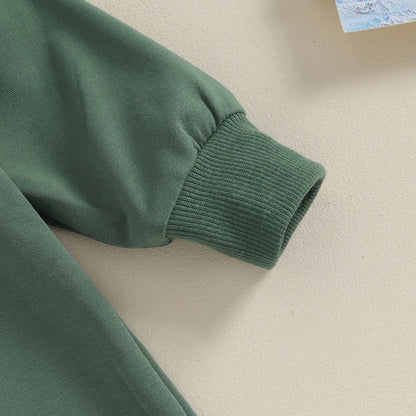 Baby Rompers Toddler Girl Overall Jumpsuit Autumn Spring Solid Color Long Sleeve Baby Boys Romper Infant Newborn Clothing