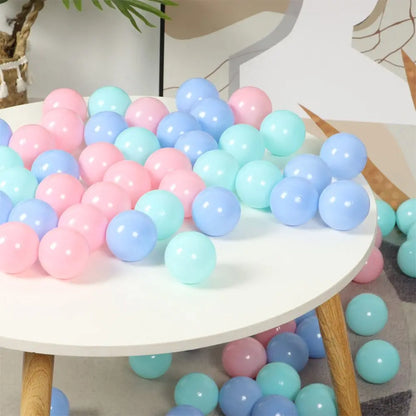 100Pcs Outdoor Sport Ball Colorful Soft Water Pool Ocean Wave Ball Baby Children Funny Toys Eco-Friendly Stress Air Balloons