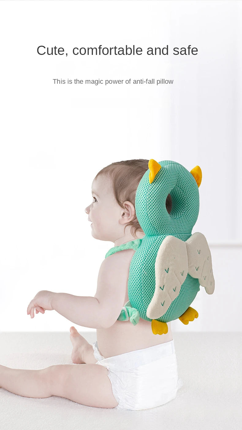 1-3T Toddler Baby Head Protector Safety Corner Guards Prevent Back Injured Angel Bee Cartoon Edge Security Protective Headgear