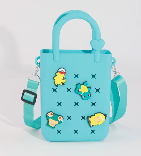 Trendy Small Cute Rubber Silicon Sling Bags Charm Cartoon Handbag Goodie Bag Toys for Kids Girl Party
