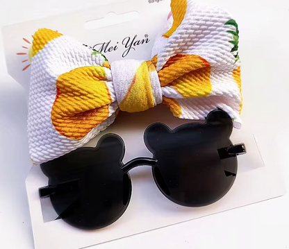 Flower sunglass