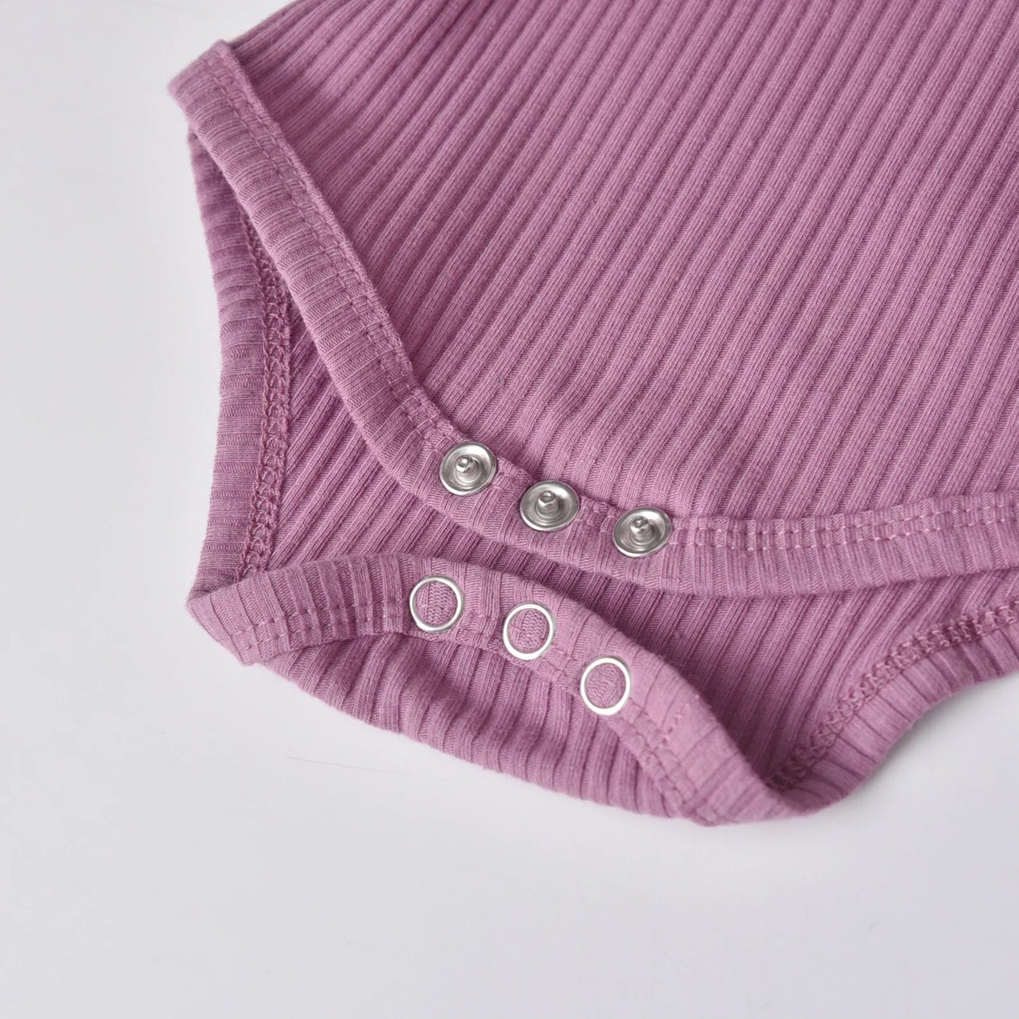 3pcs Newborn Baby Girl Casual Clothes Set Ruffles Knitted Long Sleeve Bodysuit + infant Pants + Headband Solid Color Outfits